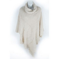 Knitted Acrylic Wholesale Poncho for Women